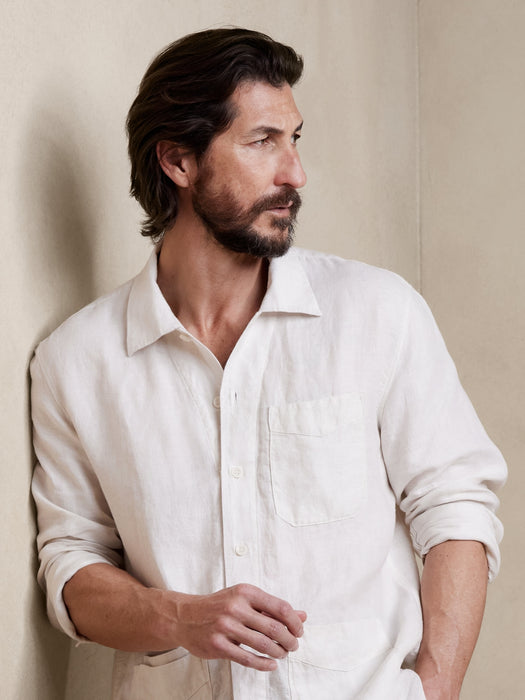 Gaston Linen Utility Shirt