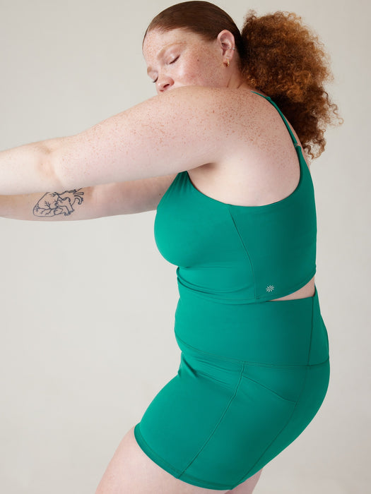 Elation V&#45Neck Longline Bra D&#45DD