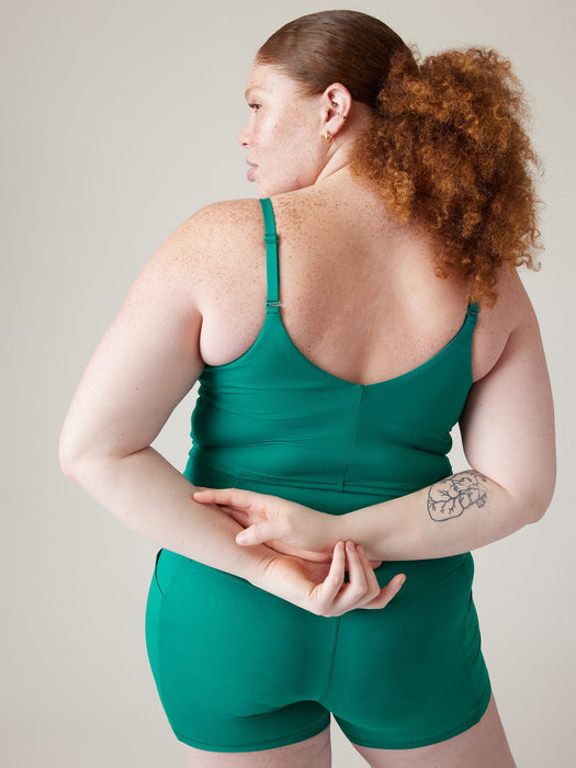 Elation V&#45Neck Longline Bra D&#45DD