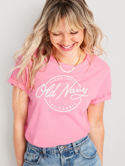 EveryWear Logo Graphic T-Shirt for Women