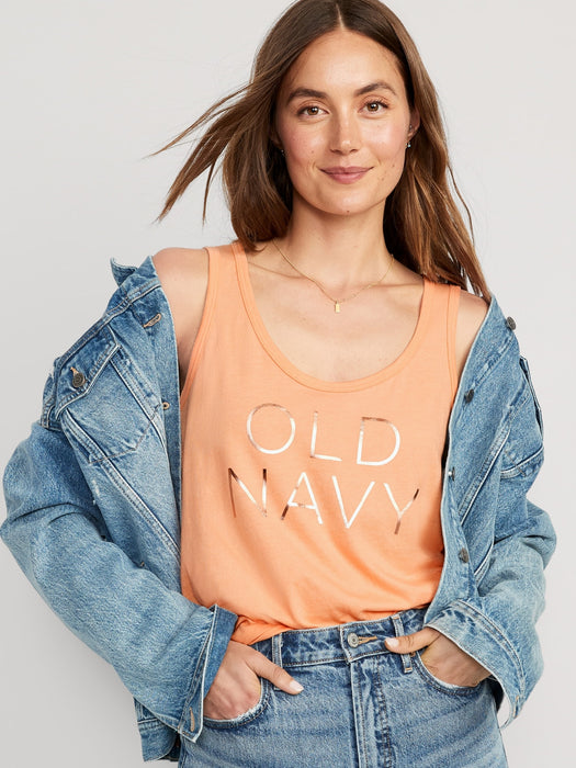 Logo Graphic Tank Top for Women