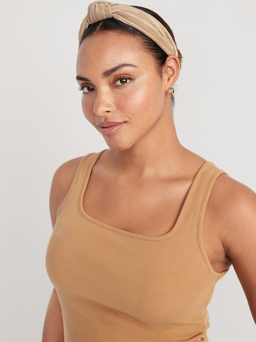 Fabric-Covered Headband For Women