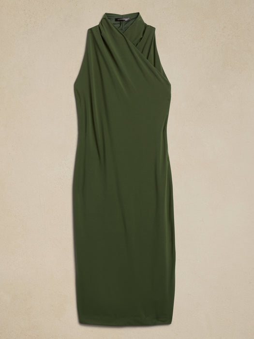 Misa Halter Midi Dress