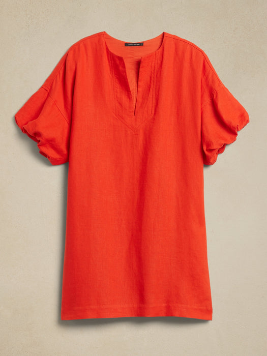 Colette Linen Mini Dress