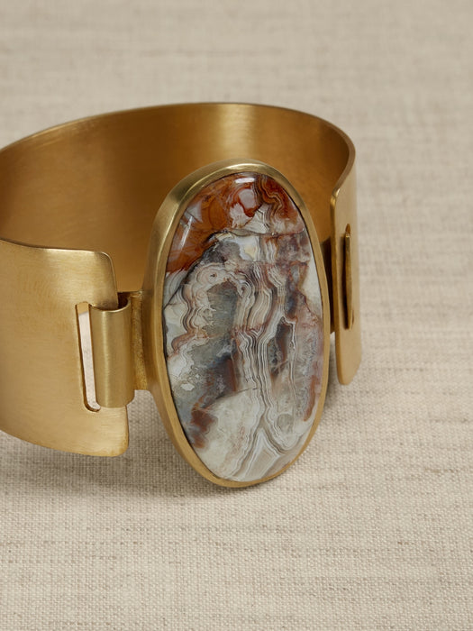 Crazy Lace Agate Bracelet | Aureus + Argent