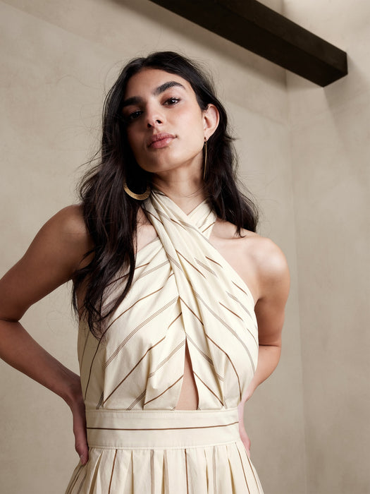 Rhapsody Poplin Maxi Dress