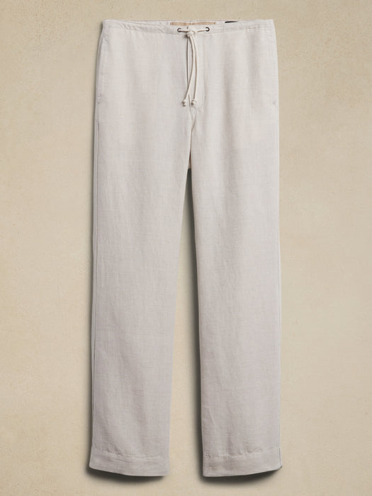 Castello Linen-Cotton Pant