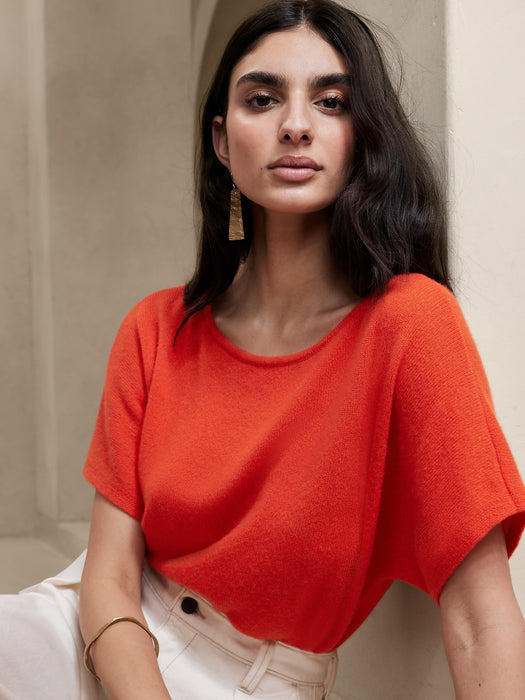 Emeline Lightweight Cashmere Dolman Top
