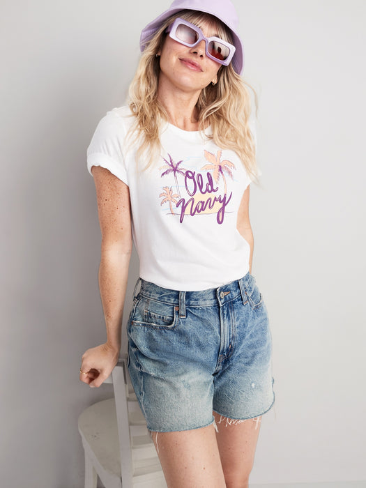 EveryWear Logo Graphic T-Shirt for Women