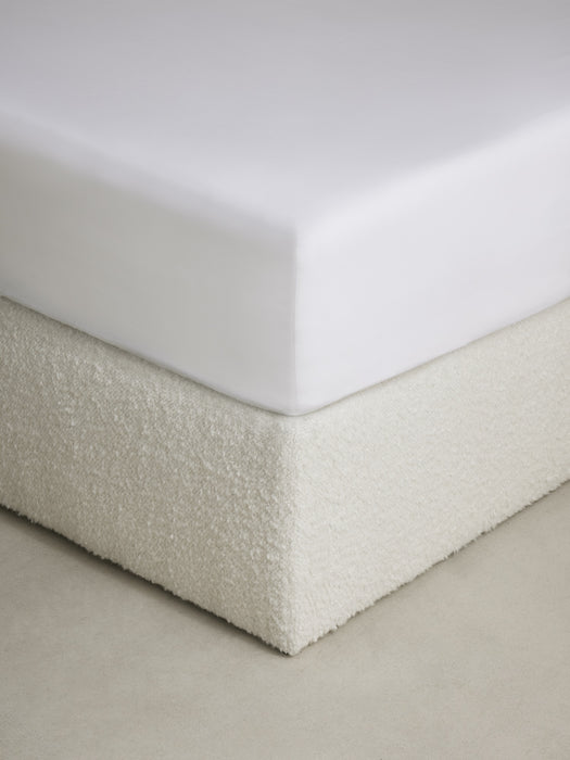 Washed Cotton Percale Fitted Sheet