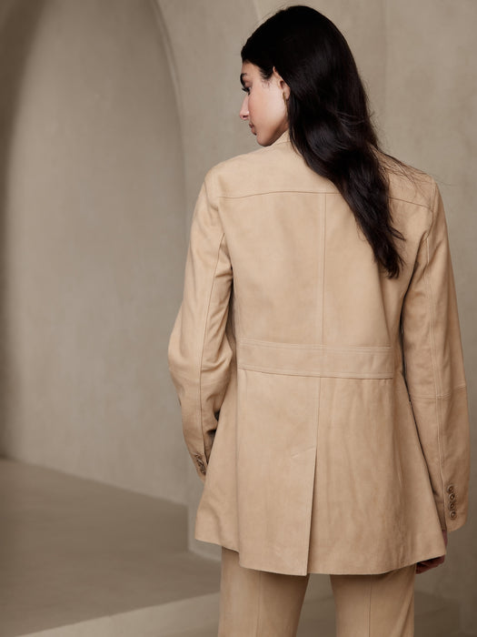 Heritage Briar Suede Blazer