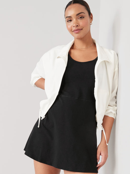 PowerChill Sleeveless Strappy Shelf-Bra Dress for Women