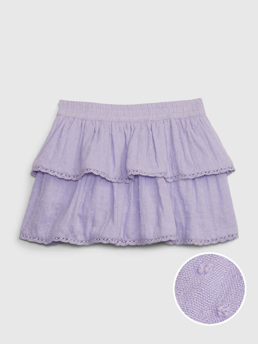 Toddler Swiss Dot Tiered Skirt