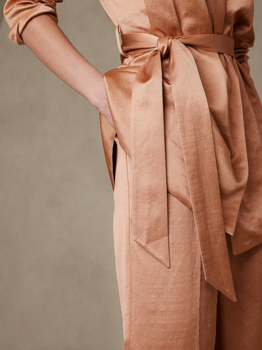 Brigitte Satin Blazer