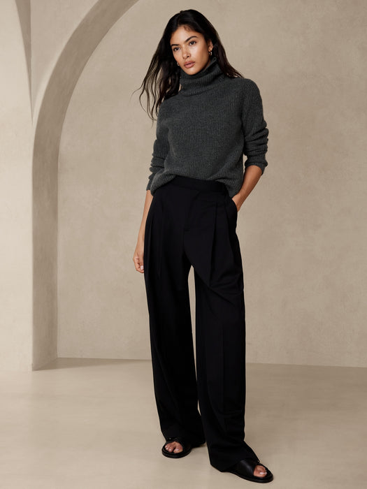 Chiara Cashmere Turtleneck Sweater
