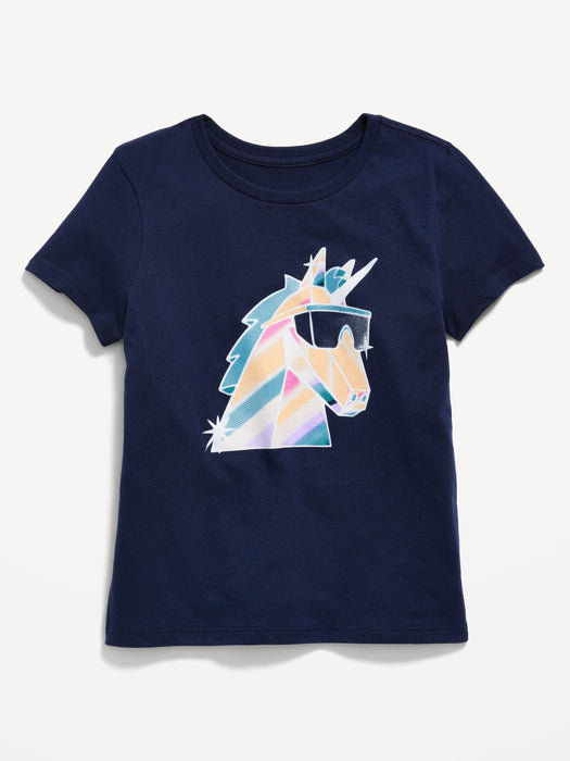 Short-Sleeve Graphic T-Shirt for Girls