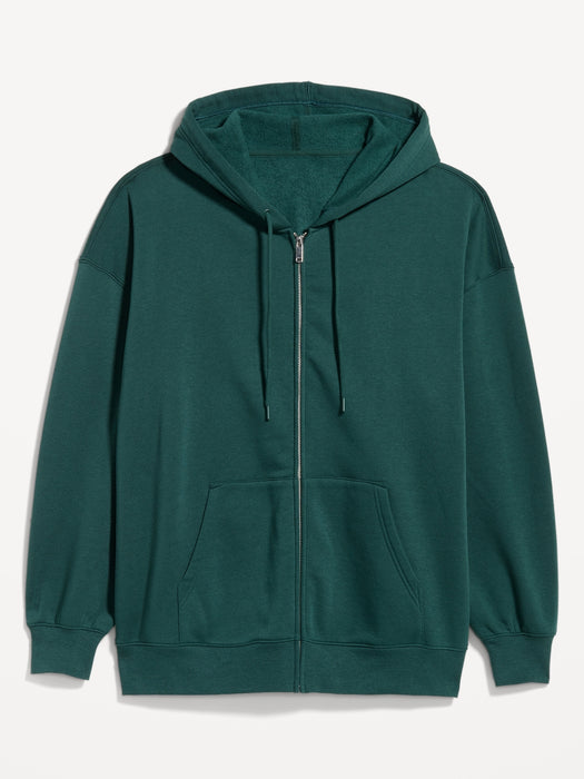 Oversized Full-Zip Hoodie for Women