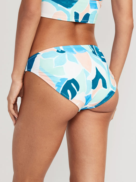 Matching Low-Rise Classic Bikini Swim Bottoms