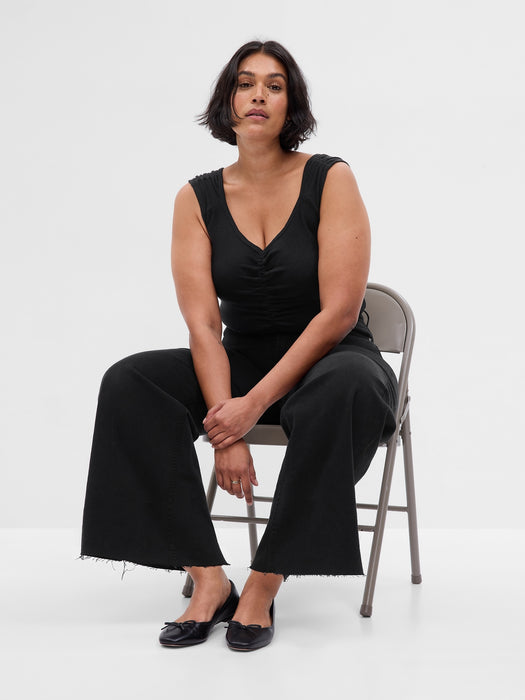 Modern Ruched Tank Top