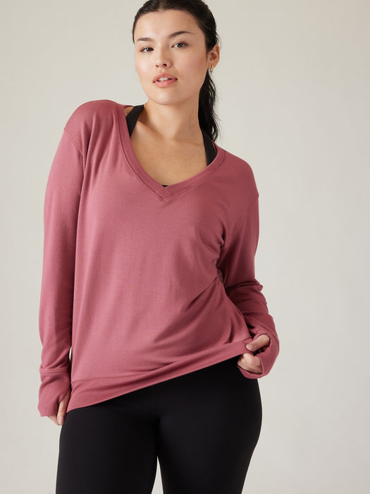 Sunrise V&#45Neck Sweatshirt