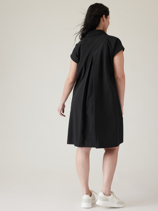 Performance Poplin Dress