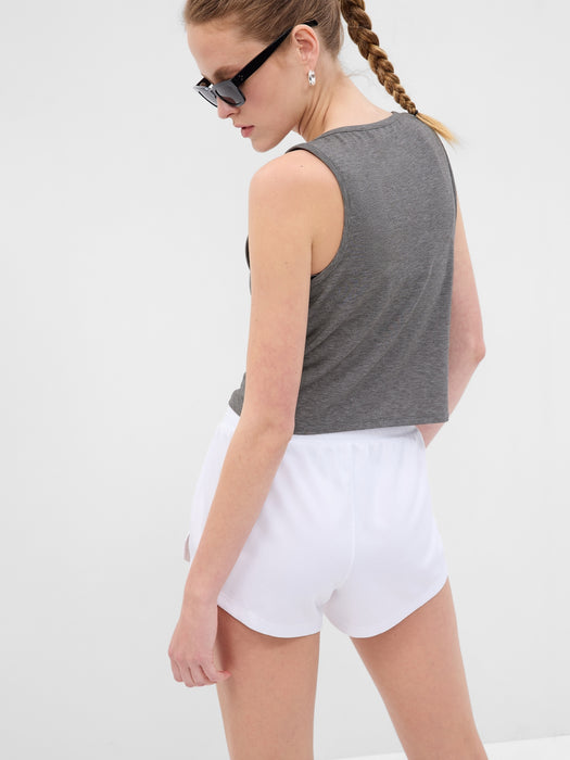 GapFit Breathe Twist-Front Tank Top