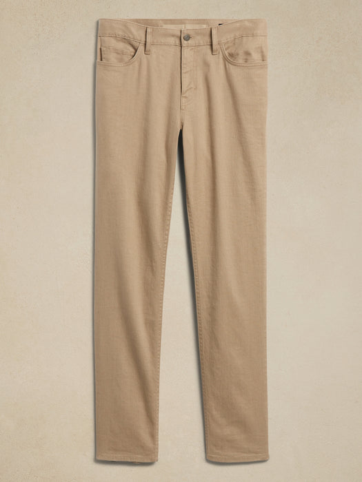 Slim Linen-Cotton Traveler Pant