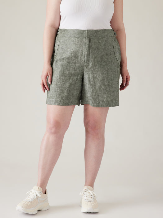 Voyager Linen Short