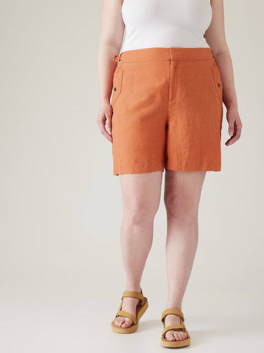 Voyager Linen Short