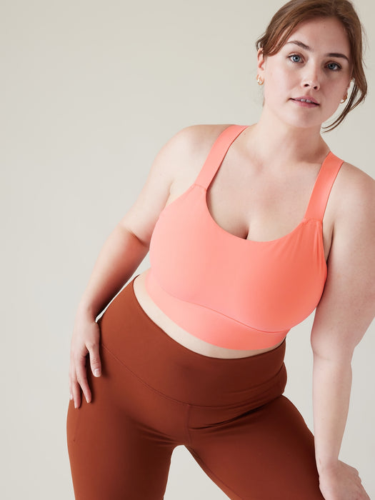 Warrior Twist Longline Bra D&#45DD