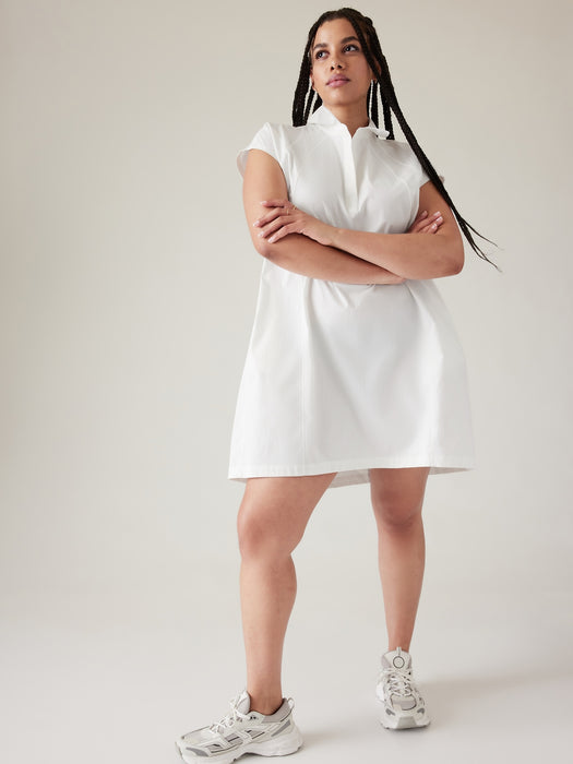 Performance Poplin Dress