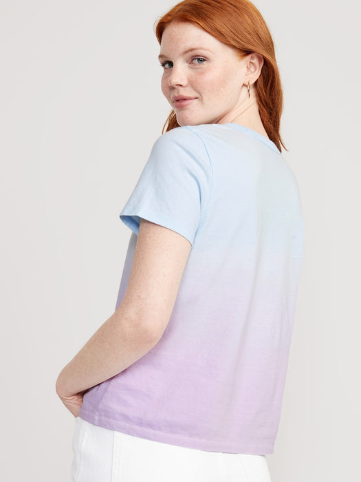 EveryWear Crew-Neck Ombré T-Shirt for Women