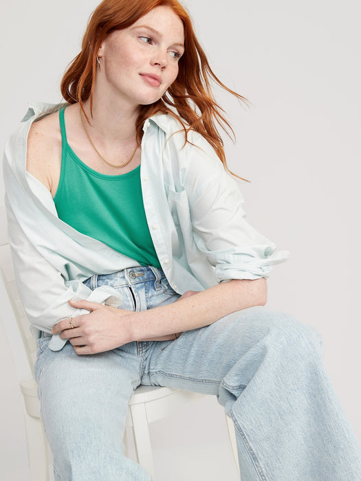 Relaxed Halter Tank Top for Women