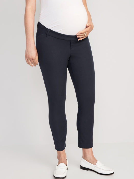 Maternity Side-Panel Pixie Ankle Pants