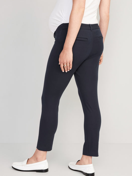 Maternity Side-Panel Pixie Ankle Pants