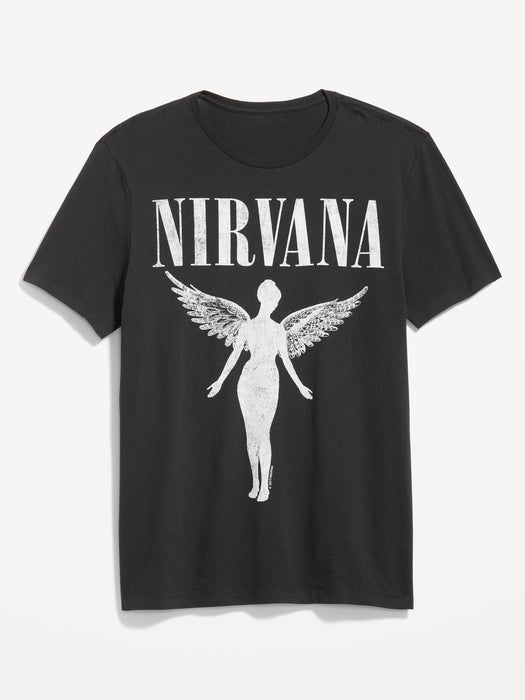 Nirvana™ Gender-Neutral Graphic T-Shirt for Adults