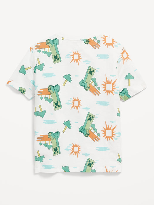 Minecraft™ Gender-Neutral Graphic T-Shirt for Kids