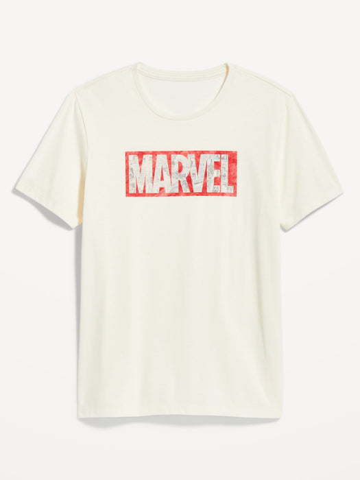 Marvel™ Logo-Graphic Gender-Neutral T-Shirt for Adults