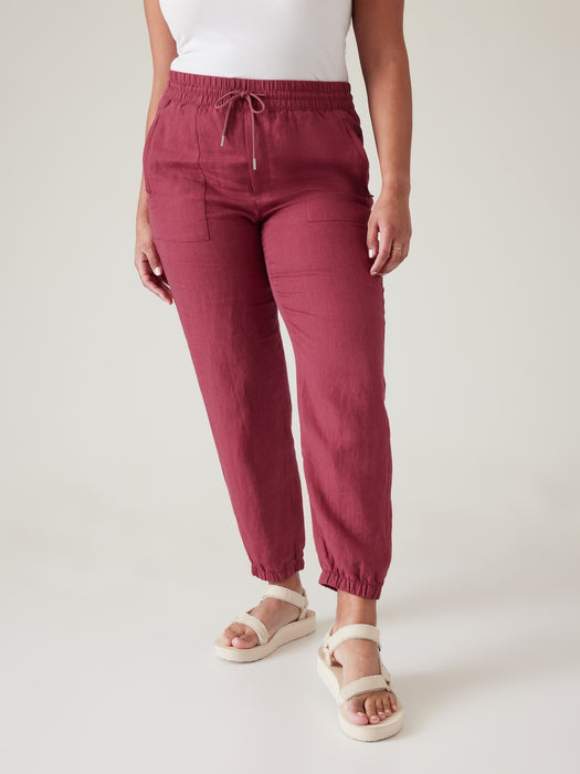 Retreat Linen Jogger