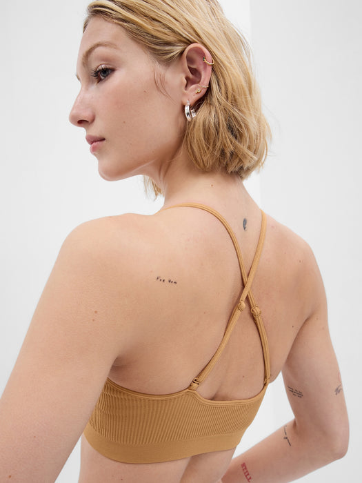 Seamless Rib Triangle Bralette