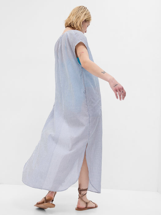 Voile Dolman Shirtdress
