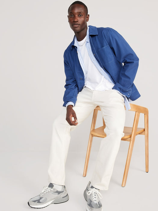 Twill Utility Jacket for Men