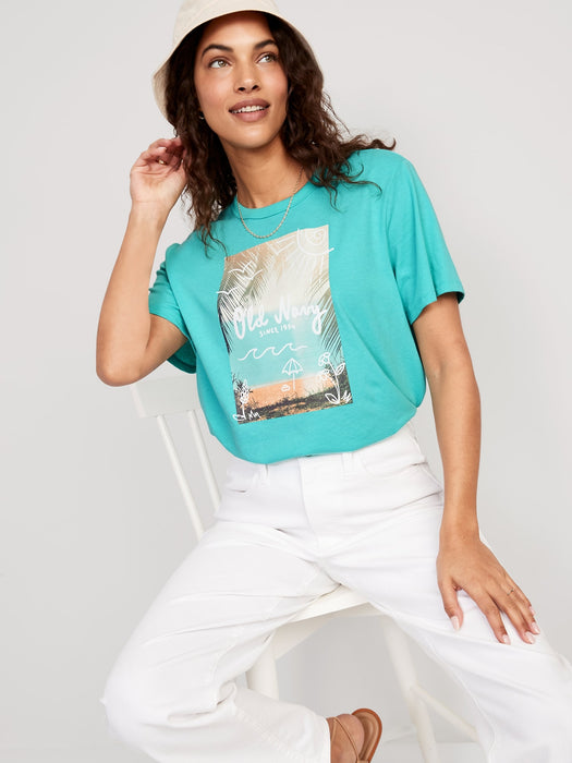 EveryWear Logo Graphic T-Shirt for Women