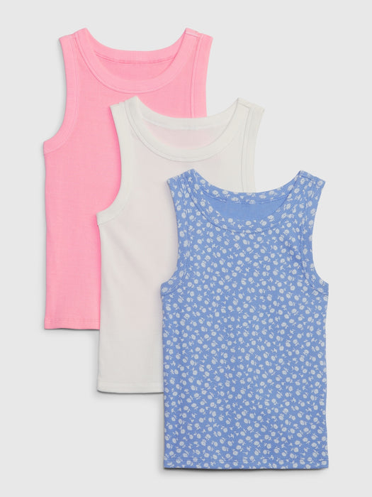Kids Rib Tank Top (3-Pack)