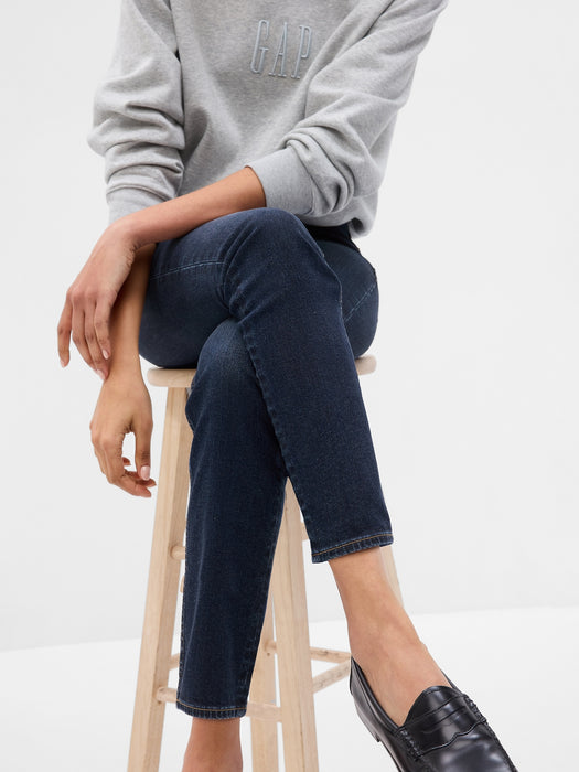 Low Rise Vintage Slim Jeans