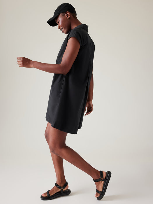 Performance Poplin Dress