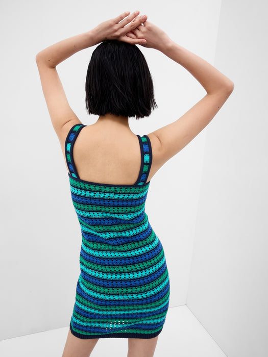 Crochet Mini Dress