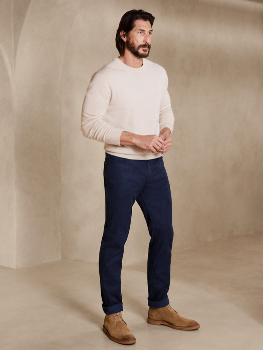 Slim Linen-Cotton Traveler Pant