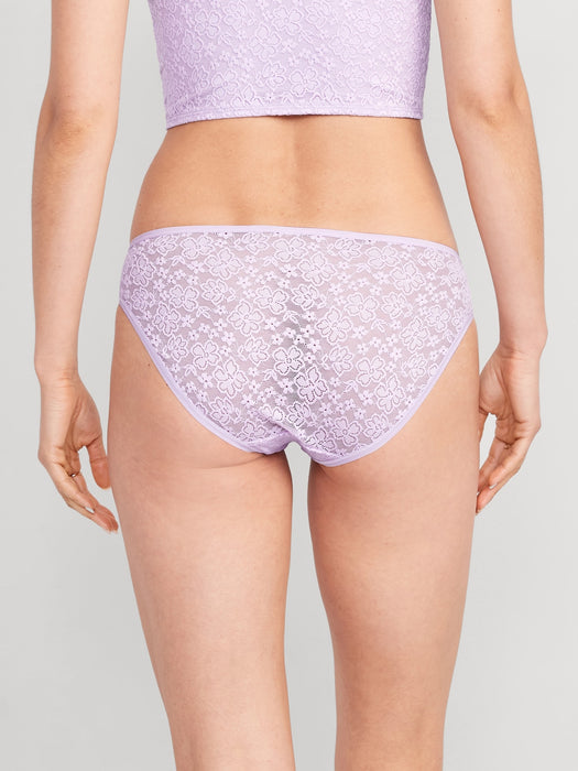 Lace Bikini Underwear for Women