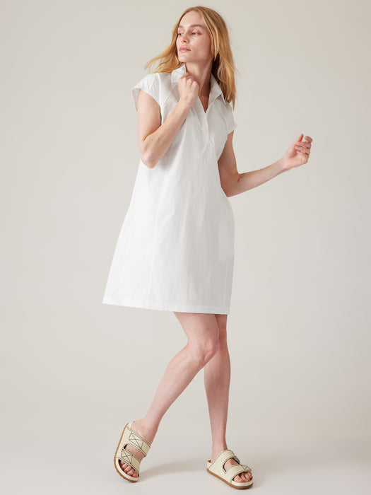 Performance Poplin Dress